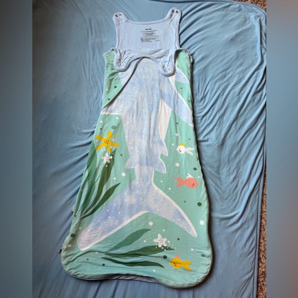 Little Sleepies Shark Soirée Sleep sack